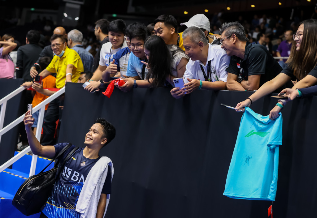 BWF World Tour: Anthony Sinisuka Ginting on Track for Third Consecutive Singapore Open Final